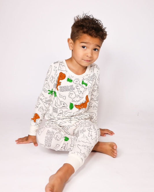 Dinosaur Colorable Pajamas