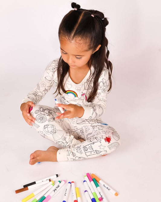 Princess Colorable Pajamas