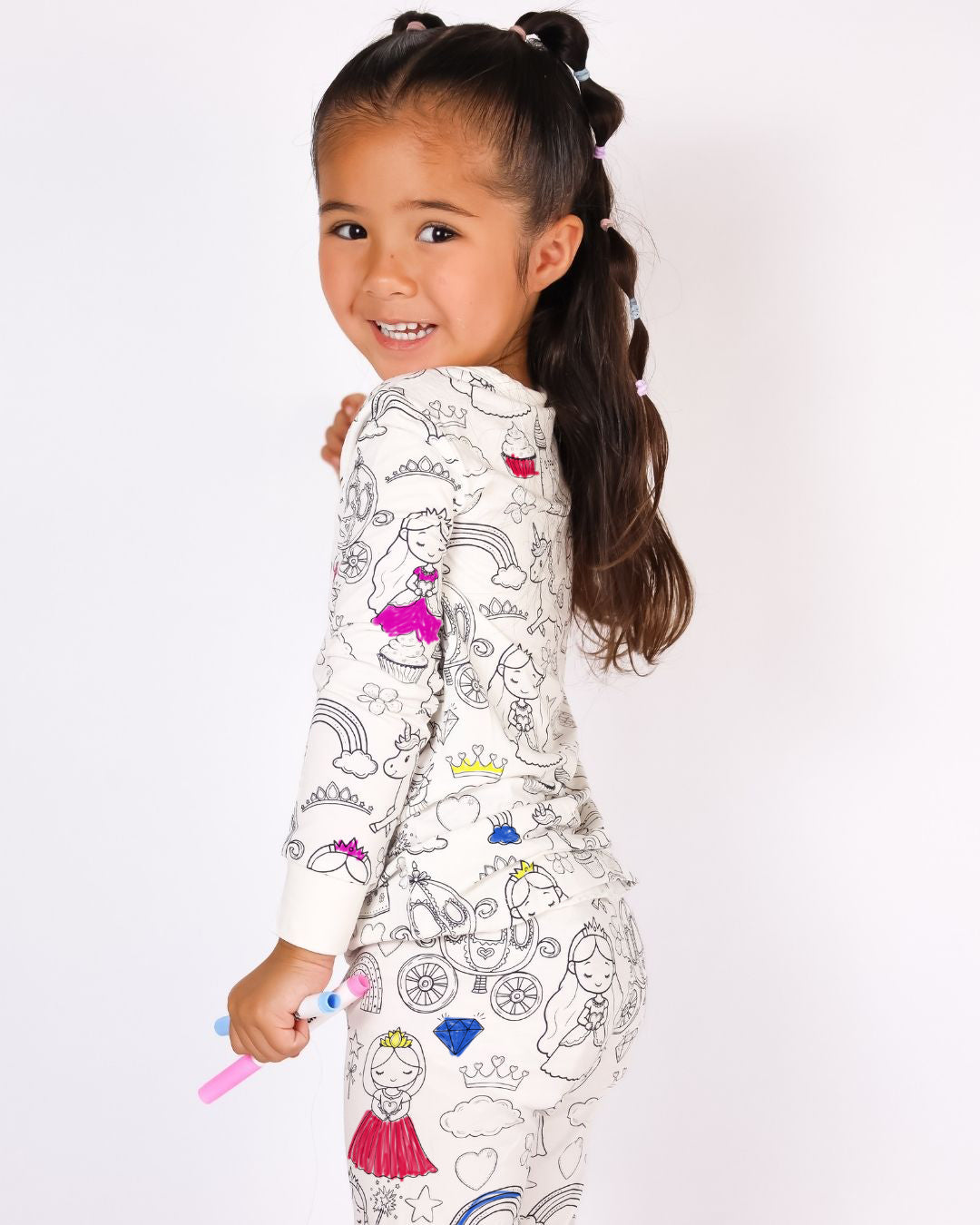 Princess Colorable Pajamas