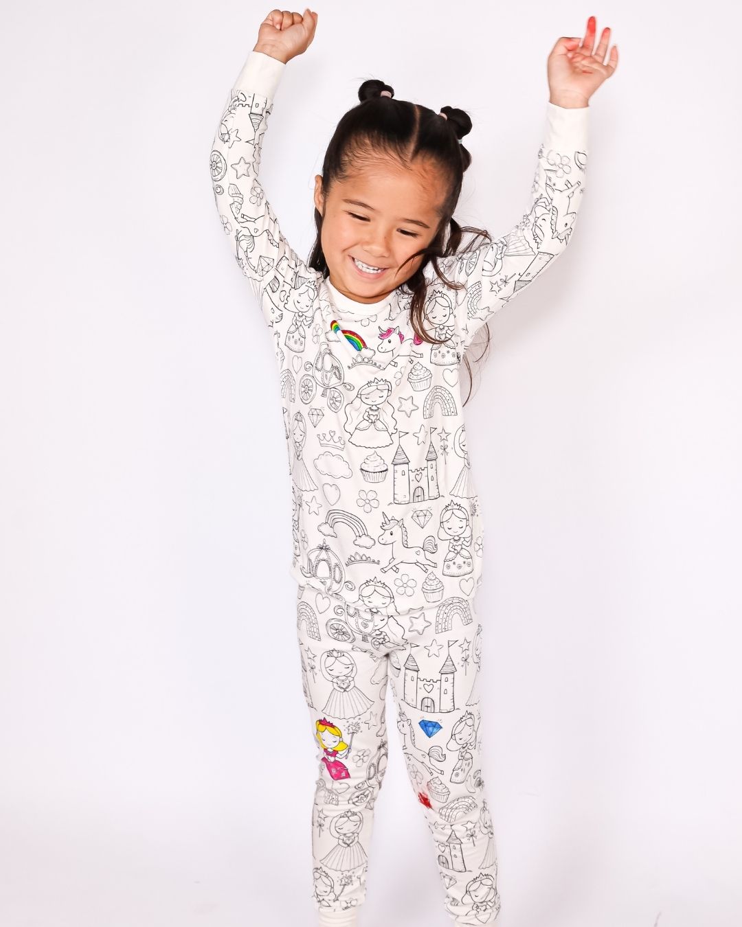 Princess Colorable Pajamas