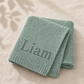 Personalized Handmade Knit Baby Blanket