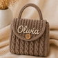 Handcrafted Knit Mini Purse for Girls