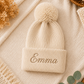 Personalized Pom Pom Baby Beanie