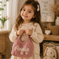 Personalized Handmade Crochet Kids Tote Bag